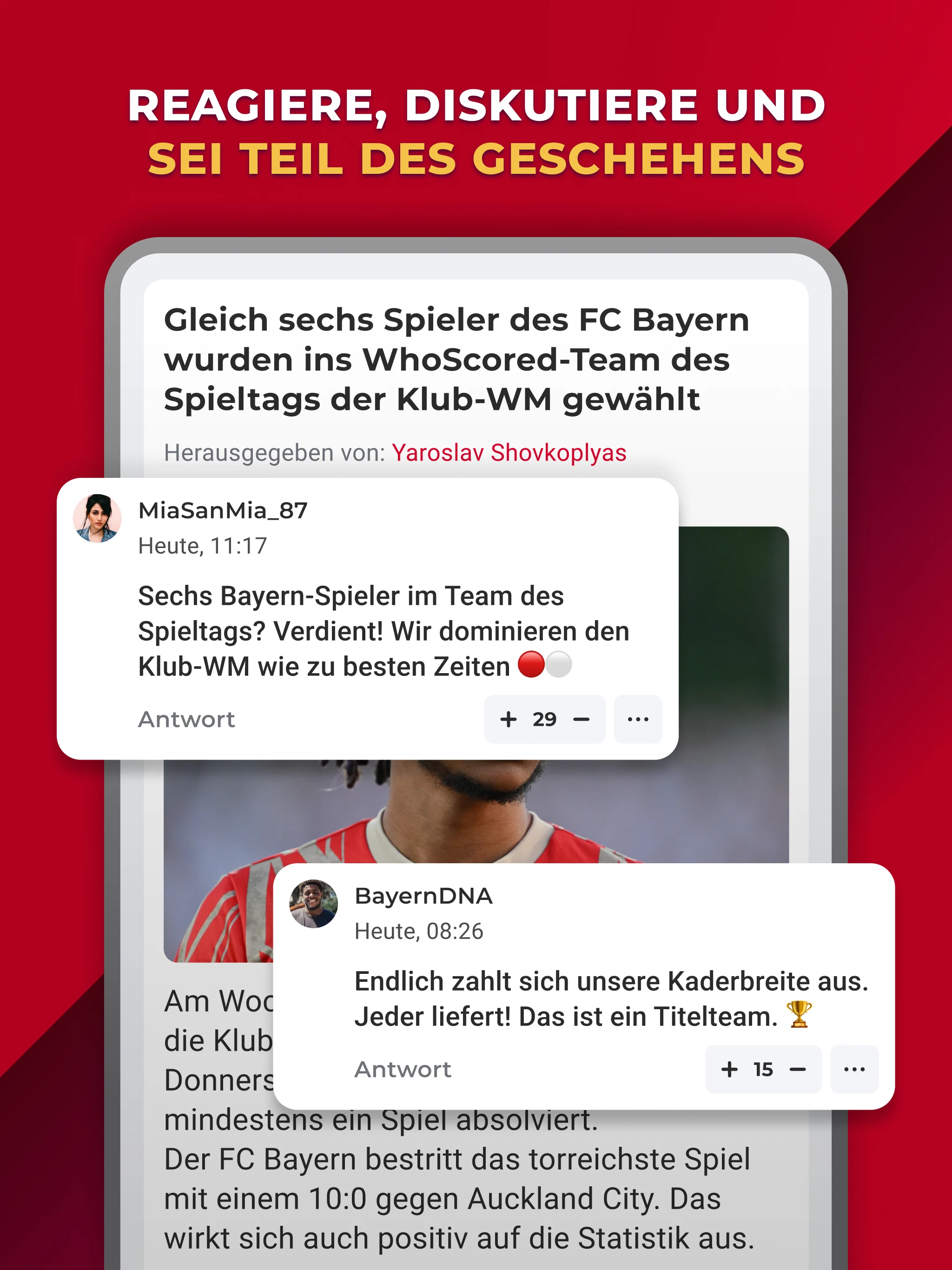 Bayern Live - for Munich Fans screenshot