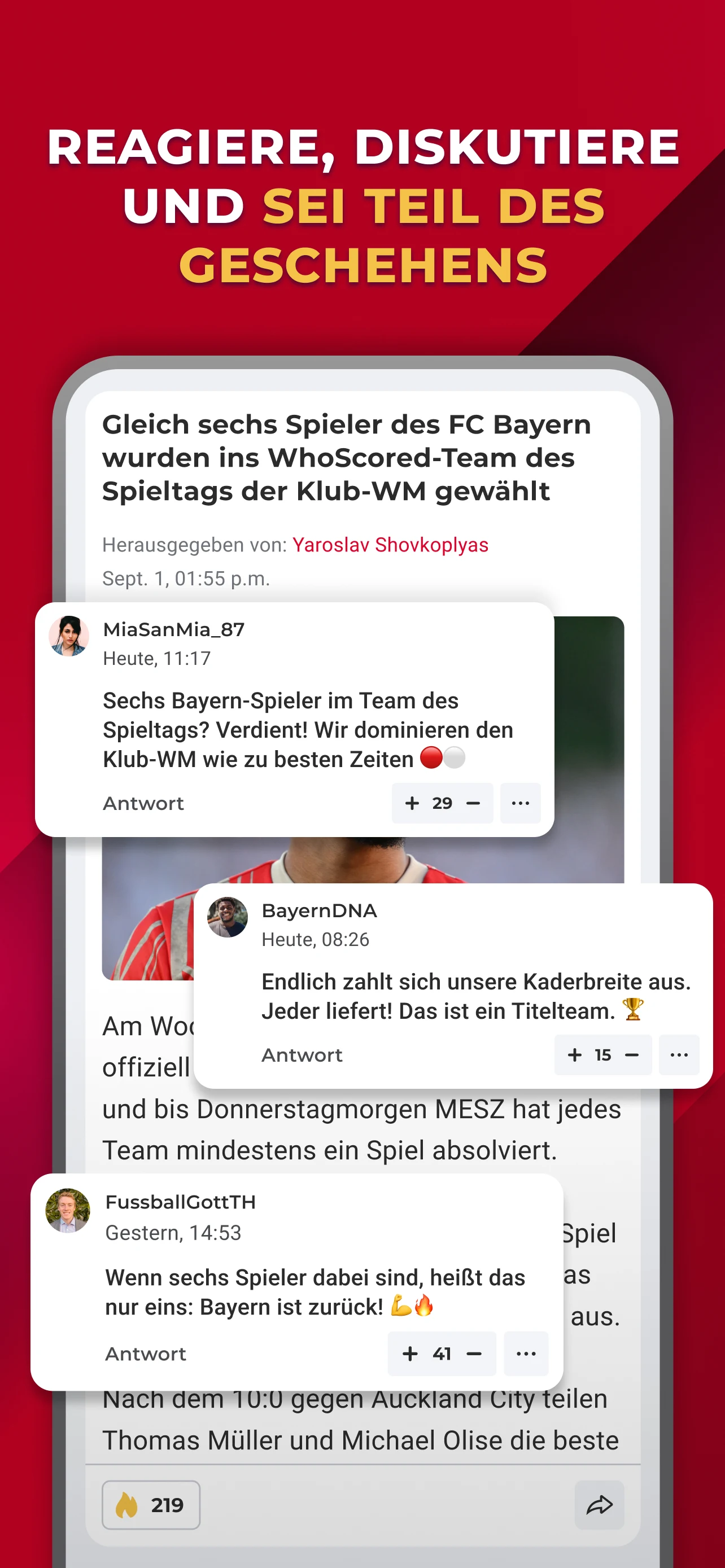 Bayern Live - for Munich Fans screenshot