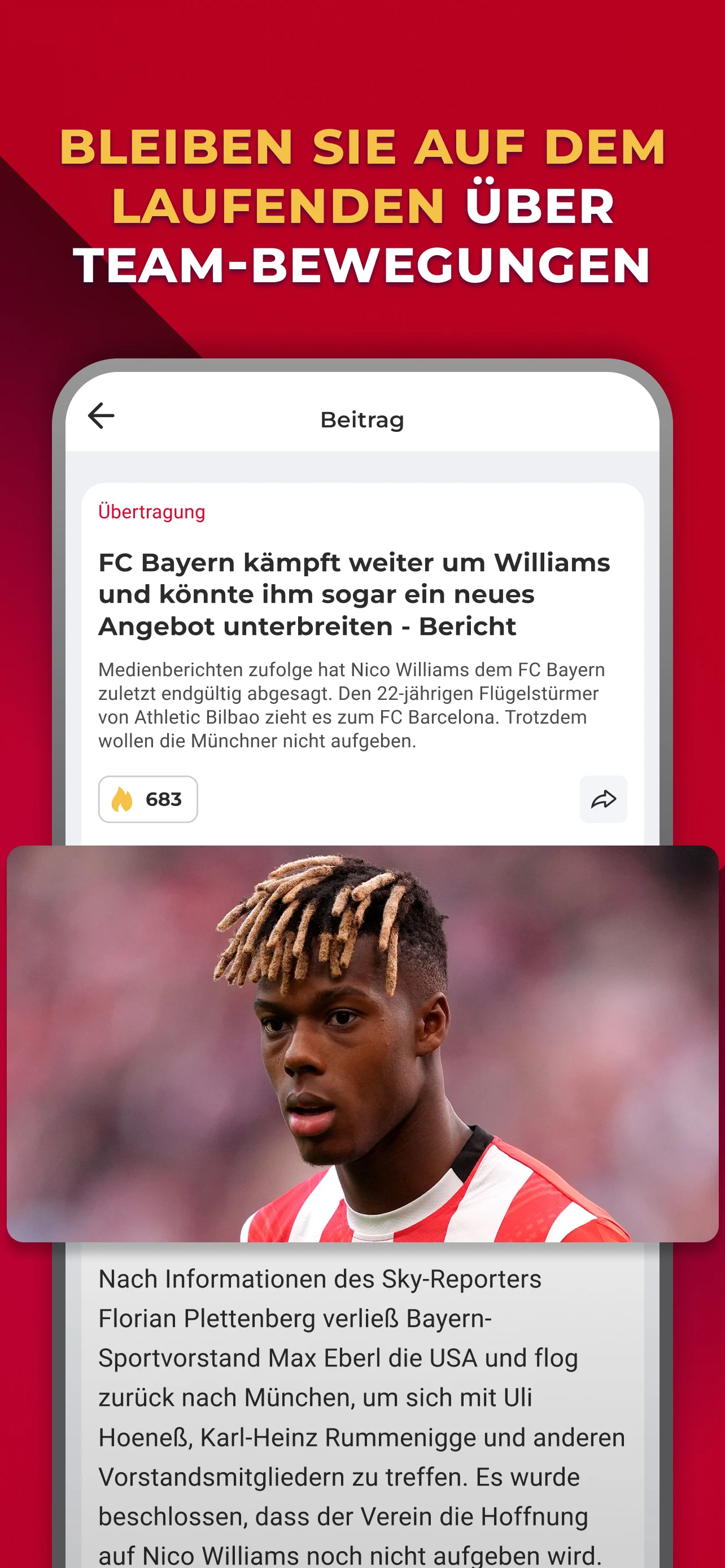 Bayern Live - for Munich Fans screenshot